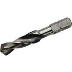Punta Elicoidale Gambo Esagonale 1/4 '', Ø Nominale: 5,00 Millimetri, Lunghezza. Elica 26 Millimetri Lungo. Totale 50 Millimetri