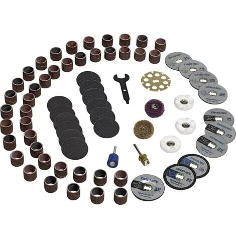 Dremel 2615E725JA Set Accessori EZ SpeedClic 70pz. Ø Gambo 3.2 Mm 1 KIT 1 Dremel 2615E725JA Set Accessori EZ SpeedClic 70pz. Ø Gambo 3.2 Mm 1 KIT
