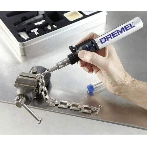 Dremel VersaTip 2000-6 Saldatore A Gas 1200 °C 90 Min Incl. Accenditore Piezo 2 Dremel VersaTip 2000-6 Saldatore A Gas 1200 °C 90 Min Incl. Accenditore Piezo - immagine 2