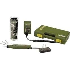 Proxxon Micromot GG12 Incisore Incl. Accessori, Incl. Valigia 11 Parti 18 W