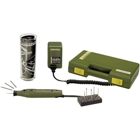 Proxxon Micromot GG12 Incisore Incl. Accessori, Incl. Valigia 11 Parti 18 W 1 Proxxon Micromot GG12 Incisore Incl. Accessori, Incl. Valigia 11 Parti 18 W