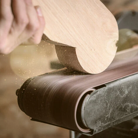 Levigatrice A Nastro, Potenza 400W, Velocità Nastro 7,35m/s, Inclinazione Cintura Fino A 90º, Tavola A Disco Inclinabile Fino A 45º - Greencut LJ400C 2 Levigatrice A Nastro, Potenza 400W, Velocità Nastro 7,35m/s, Inclinazione Cintura Fino A 90º, Tavola A Disco Inclinabile Fino A 45º - Greencut LJ400C - immagine 2