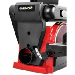 Levigatrice A Nastro, Potenza 400W, Velocità Nastro 7,35m/s, Inclinazione Cintura Fino A 90º, Tavola A Disco Inclinabile Fino A 45º - Greencut LJ400C 9 Levigatrice A Nastro, Potenza 400W, Velocità Nastro 7,35m/s, Inclinazione Cintura Fino A 90º, Tavola A Disco Inclinabile Fino A 45º - Greencut LJ400C -Makitae Outlet 25858220 5