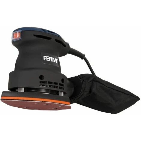 FERM PSM1013 Levigatrice Palmare, 220W. Include Sacchetto Raccolta Polvere, Custodia E 10 Carte Abrasive (G80 & G120) 1 FERM PSM1013 Levigatrice Palmare, 220W. Include Sacchetto Raccolta Polvere, Custodia E 10 Carte Abrasive (G80 & G120)