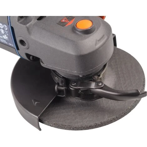 FERM Smerigliatrice Angolare 900W - 125mm - Blocco Del Mandrino - Soft Grip - Cavo 3 Metri - Incl. Impugnatura Laterale Regolabile 2 FERM Smerigliatrice Angolare 900W - 125mm - Blocco Del Mandrino - Soft Grip - Cavo 3 Metri - Incl. Impugnatura Laterale Regolabile - immagine 2