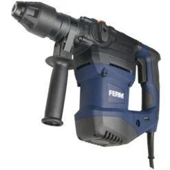 FERM Martello Perforatore / Martello Demolitore 1500W - Include 3 Punte Trapano, 2 Scalpelli E Una Pratica Custodia -Makitae Outlet 26103276 3