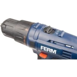 FERM Trapano Avvitatore A Batteria 12V - 1.5Ah. Include 2 Batterie 1.5Ah, Caricabatterie Rapido, 2 Punte E Custodia 9 FERM Trapano Avvitatore A Batteria 12V - 1.5Ah. Include 2 Batterie 1.5Ah, Caricabatterie Rapido, 2 Punte E Custodia -Makitae Outlet 26103278 5
