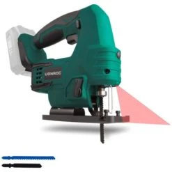 VONROC Seghetto Alternativo A Batteria 20V. Batteria E Caricatore Non Inclusi