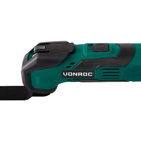 VONROC Utensile Multifunzione Oscillante A Batteria VPOWER 20V. Batteria E Caricabatterie Non Inclusi. Include Accessori E Sacca Portautensili 4 VONROC Utensile Multifunzione Oscillante A Batteria VPOWER 20V. Batteria E Caricabatterie Non Inclusi. Include Accessori E Sacca Portautensili - immagine 4