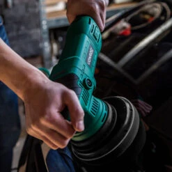 VONROC Lucidatrice Eccentrica A Doppia Azione 1050W-150mm. Include 4 Dischi Per Lucidatura, Disco Di Supporto E Sacca Portautensili -Makitae Outlet 26103959 3