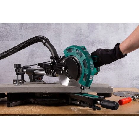 VONROC Lama Universale 216x30mm Per Troncatrice E Sega Da Tavolo - 40 Denti 2 VONROC Lama Universale 216x30mm Per Troncatrice E Sega Da Tavolo - 40 Denti - immagine 2