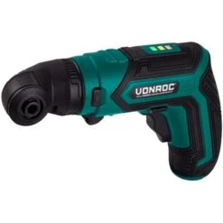 VONROC Avvitatore A Batteria Ioni Di Litio 4V. Set Con Una Batteria, Caricabatterie, Portapunte, 9 Viti E Sacca Portautensili -Makitae Outlet 26103976 4