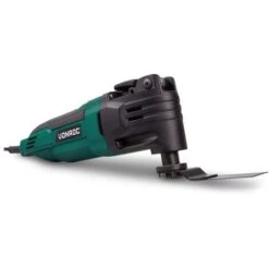 VONROC Strumento Oscillante Multifunzione Elettrico 300W. Include Set Di 6 Accessori E Sacca Portautensili