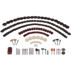 VONROC Set Di 192 Accessori Universali Per Utensili Rotanti, Strumenti Multifunzione. Custodia Inclusa 7 VONROC Set Di 192 Accessori Universali Per Utensili Rotanti, Strumenti Multifunzione. Custodia Inclusa -Makitae Outlet 26104007 4