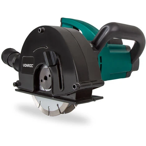 VONROC Scanalatrice Da Muro 1700W-150mm. Include 2 Dischi Diamantati E Sacca Portautensili 1 VONROC Scanalatrice Da Muro 1700W-150mm. Include 2 Dischi Diamantati E Sacca Portautensili
