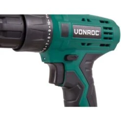 VONROC Trapano Avvitatore A Batteria 12V. Include 1 Batteria 1.3Ah E Caricabatterie Rapido -Makitae Outlet 26104022 3