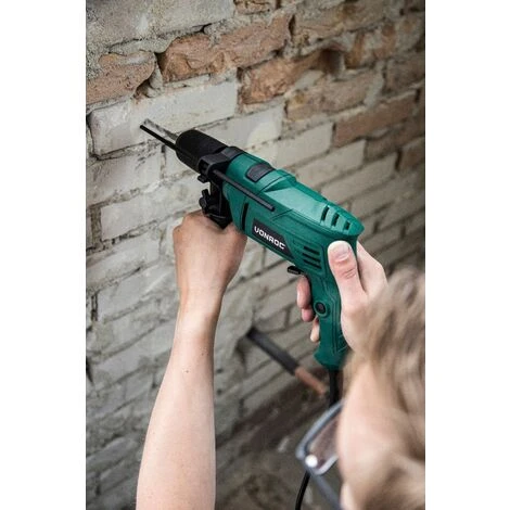 VONROC Trapano Elettrico A Percussione 500W. Mandrino A Serraggio Rapido Per Cambio Dinamico Di Punte 5 VONROC Trapano Elettrico A Percussione 500W. Mandrino A Serraggio Rapido Per Cambio Dinamico Di Punte - immagine 5