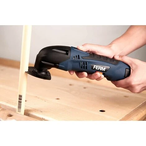 FERM Utensile Multifunzione A Batteria Ioni Di Litio 12V - 1.5Ah. Include 8 Accessori E Custodia. Velocità Variabile 2 FERM Utensile Multifunzione A Batteria Ioni Di Litio 12V - 1.5Ah. Include 8 Accessori E Custodia. Velocità Variabile - immagine 2