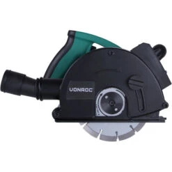 VONROC Scanalatore-Scanalatrice Da Muro 1700 W, 150 Mm. Dotato Di Laser. Include 2 Dischi Diamantati E Sacca Portautensili -Makitae Outlet 26104163 3