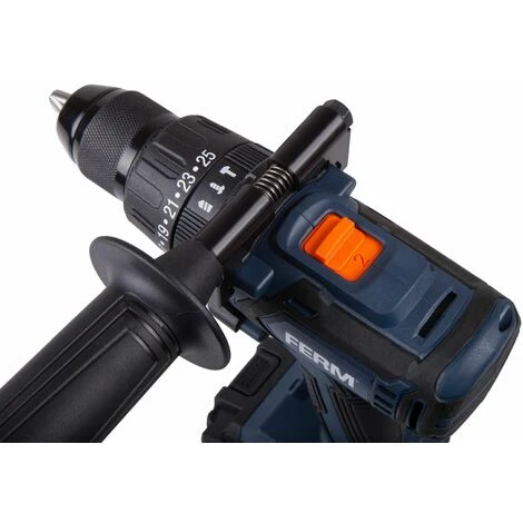 Trapano Avvitatore Con Percussione 20V - 3 Funzioni: Foratura, Trapano A Percussione E Avvitatura. Brushless. Include 2 Batterie 2.0Ah, Caricabatterie, Maniglia Laterale E 2 Punte 3 Trapano Avvitatore Con Percussione 20V - 3 Funzioni: Foratura, Trapano A Percussione E Avvitatura. Brushless. Include 2 Batterie 2.0Ah, Caricabatterie, Maniglia Laterale E 2 Punte - immagine 3