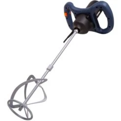 FERM Miscelatore Cemento E Malta 1400W - Velocità Variabile - Soft Start. Cavo In Gomma Da 3 M