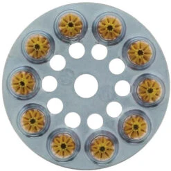 CARICA PROPULSIVA CARTUCCIA 6,30/10 GIALLA - 100 PEZZI PER SPITFIRE P45 P60 P370 P390 N4 - SPIT