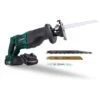 VONROC Seghetto A Gattuccio A Batteria 20V. Incl. 1 Batteria 2.0Ah, Caricabatterie, 3 Lame E Sacca Portautensili