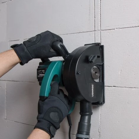 VONROC Scanalatrice Da Muro 1700W-150mm. Include 4 Dischi Diamantati E Sacca Portautensili 5 VONROC Scanalatrice Da Muro 1700W-150mm. Include 4 Dischi Diamantati E Sacca Portautensili - immagine 5