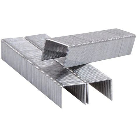 FERM Graffette 10mm, Forma A U, 2000 Pezzi 2 FERM Graffette 10mm, Forma A U, 2000 Pezzi - immagine 2