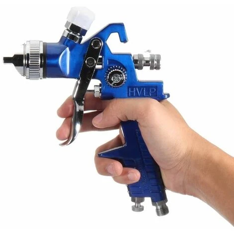 PISTOLA AEROGRAFO ARIA Serbatoio 600ML Ugello 2.5mm SPRUZZO HVLP VERNICIATURA 2 PISTOLA AEROGRAFO ARIA Serbatoio 600ML Ugello 2.5mm SPRUZZO HVLP VERNICIATURA - immagine 2