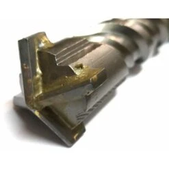 PUNTA 4 TAGLI PER MURO PLUS SDS 32 Mm X 60 CM X TRAPANO MARTELLO DEMOLITORE