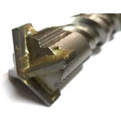 PUNTA 4 TAGLI PER MURO SDS MAX 32 Mm X 100 CM X TRAPANO MARTELLO DEMOLITORE -Makitae Outlet 27107788 2