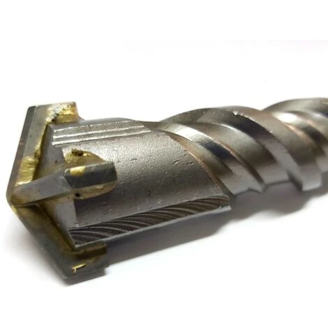 PUNTA 4 TAGLI PER MURO PLUS SDS 35 Mm X 60 CM X TRAPANO MARTELLO DEMOLITORE 3 PUNTA 4 TAGLI PER MURO PLUS SDS 35 Mm X 60 CM X TRAPANO MARTELLO DEMOLITORE - immagine 3