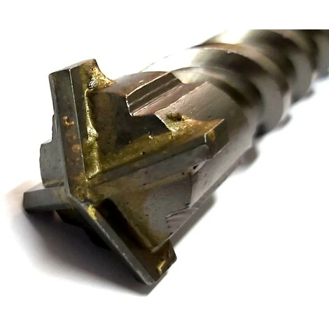 PUNTA 4 TAGLI PER MURO PLUS SDS 28 Mm X 60 CM X TRAPANO MARTELLO DEMOLITORE 5 PUNTA 4 TAGLI PER MURO PLUS SDS 28 Mm X 60 CM X TRAPANO MARTELLO DEMOLITORE - immagine 5