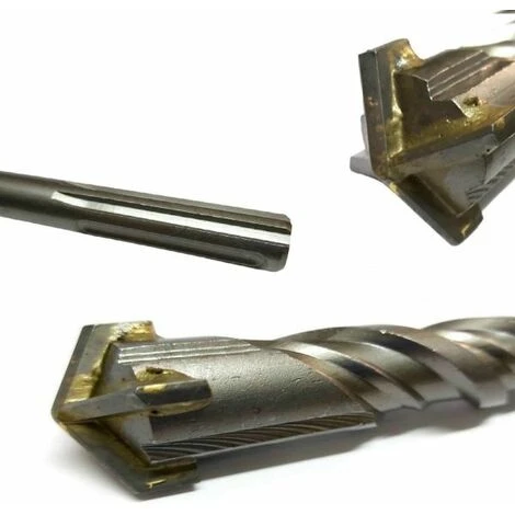 PUNTA 4 TAGLI PER MURO SDS MAX 28 Mm X 100 CM X TRAPANO MARTELLO DEMOLITORE 1 PUNTA 4 TAGLI PER MURO SDS MAX 28 Mm X 100 CM X TRAPANO MARTELLO DEMOLITORE