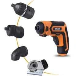 Avvitatore Mini Cacciavite Elettrico Multiuso A Batteria 28 Punte + 4 Adattatori -Makitae Outlet 27285558 3