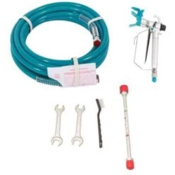 Varan Motors - X-6 Spruzzatore Airless 650w 200 Bar, Pistola Ad Alta Pressione Con Supporto In Alluminio, 1,4L/min 8 Varan Motors - X-6 Spruzzatore Airless 650w 200 Bar, Pistola Ad Alta Pressione Con Supporto In Alluminio, 1,4L/min -Makitae Outlet 28416445 4