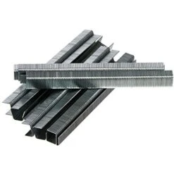 Rapid Confezione Da 5000 Graffette Per Plastica Sottile, Cartone E Tappeti In Acciaio Zincato, Struttura A Filo Piatto N.140 Con Gamba Dalla Lunghezza Di 10 Mm -Makitae Outlet 28520671 3