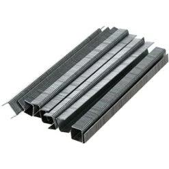 Rapid Confezione Da 5000 Graffette Per Plastica Sottile, Cartone E Tappeti In Acciaio Zincato, Struttura A Filo Piatto N.140 Con Gamba Dalla Lunghezza Di 10 Mm -Makitae Outlet 28520671 4