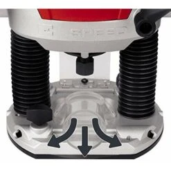 Einhell TE-RO 1255 E Fresatrice Verticale (230-240 V, 1200 W, Giri Min. 11000-30000, Prof. Max 55 Mm, Fresa A Profilo Max 30 Mm, Pinza Serraggio 6/8 Mm, Incl. Guida Parallela) -Makitae Outlet 28527973 3