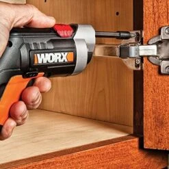 Worx WX252 Avvitatore Maneggevole A Batteria, 4 V, Nero -Makitae Outlet 28589767 3