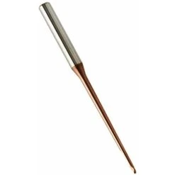 Karnasch 30626502000950 - Microfresa In Metallo Duro Con Manico Radio-angolare, Collo Conico, 0,4°/0,9°/1,9° 35 × D, 2,0 Mm Diametro Di Taglio, 50 Mm Utilizzando Lunghezza, 6 Mm