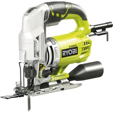 RJS850K - SEGHETTO ALTERNATIVO PENDOLARE 600W A 4 POSIZIONI CON BASE D'APPOGGIO ORIENTABILE - RYOBI 1 RJS850K - SEGHETTO ALTERNATIVO PENDOLARE 600W A 4 POSIZIONI CON BASE D'APPOGGIO ORIENTABILE - RYOBI