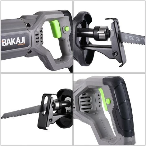 Sega Seghetto A Gattuccio Elettrica 900W Motosega Elettrosega 5 Lame Universale 5 Sega Seghetto A Gattuccio Elettrica 900W Motosega Elettrosega 5 Lame Universale - immagine 5