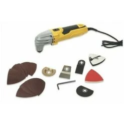 Utensile Multifunzione Oscillante Con Accessori Taglio Levigatrice