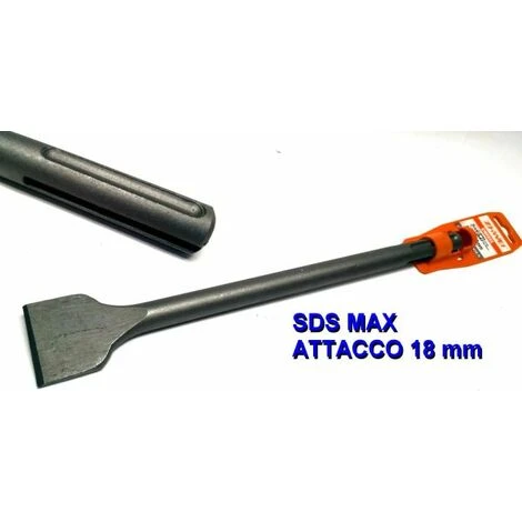 SDS MAX SCALPELLO A SPATOLA 50 X 350mm X Martello Demolitore 1 SDS MAX SCALPELLO A SPATOLA 50 X 350mm X Martello Demolitore