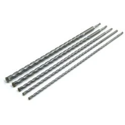 SET 5 PUNTE TRAPANO DEMOLITORE MARTELLO PNEUMATICO ATTACCO SDS PLUS 600 MM