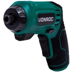 VONROC Avvitatore A Batteria 4V. Include Set Da 14 Punte, Cavo Di Ricarica USB-C E Custodia -Makitae Outlet 29313388 4