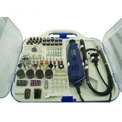 KIT MINI TRAPANO DRILLMAX 300W - 163 PEZZI - LEVIGA LUCIDA TAGLIA - TIPO DREMEL