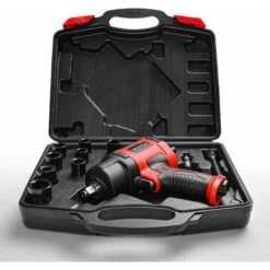 BOUDECH - BOLT 1600 Avvitatore Reversibile Ad Aria Compressa 1600NM, 1/2, 8000 RPM. Avvitatore Pneumatico Ad Impulsi Ultra Compatto Con Soft-grip, Valigetta E 10 Bussole. -Makitae Outlet 29414695 3